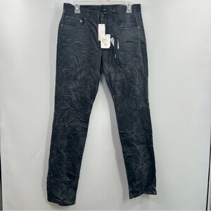 Vince Soho Slim Fit Corduroy Pants Mens 30 Pewter Gray NWT Made USA $225